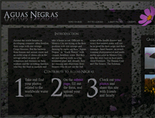 Tablet Screenshot of aguasnegras.glocalstories.org